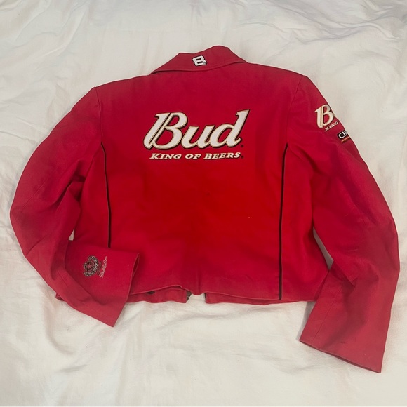 chase authentics red budlight racing jacket - Picture 2 of 3
